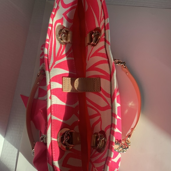 *LIKE NEW* Kate Spade Palm Fronds Print Tote - Picture 15 of 17